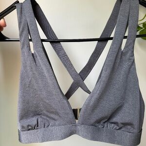 Athleta Aqualuxe Split Strap Bikini Top (NWOT)